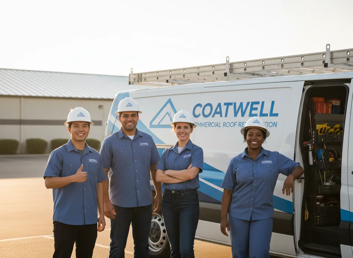 Commercial roof coating company in Corea, ME